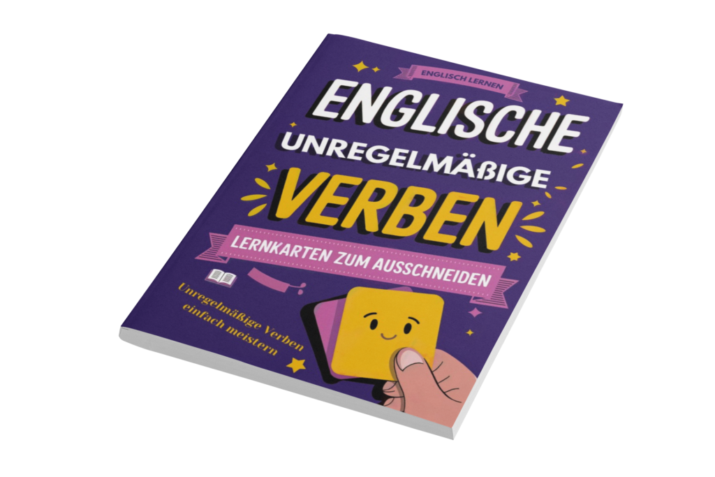 Lernkarten für englische, unregelmäßige Verben